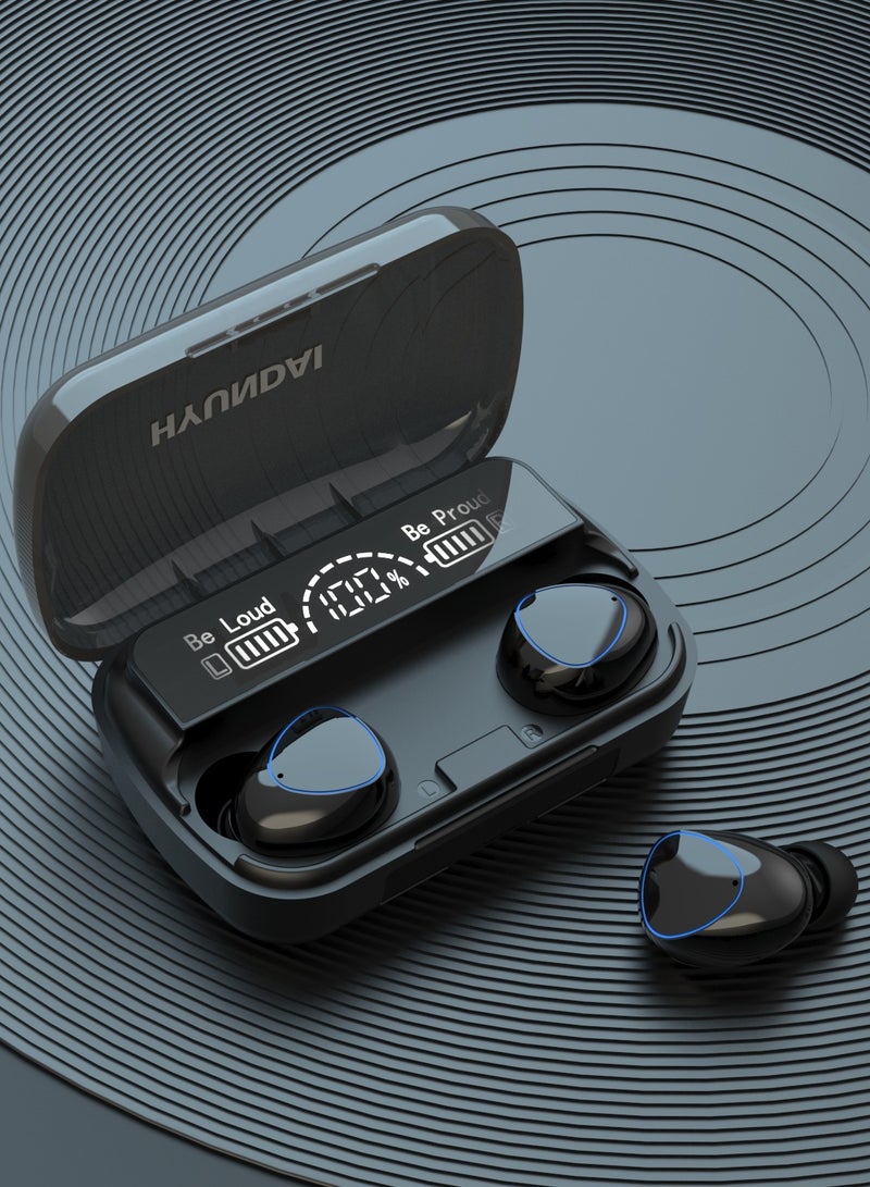 Hyundai HY-T18 Wireless Bluetooth Headphones-Black