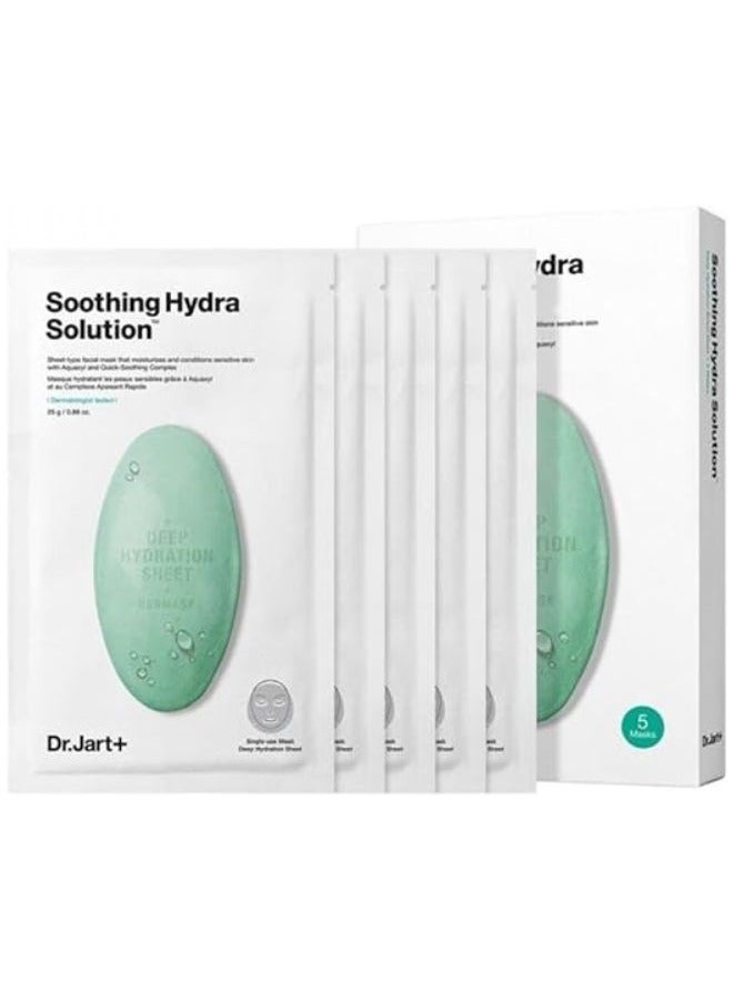 Soothing Hydra Solution Sheet Mask 5pc Mask x 25g