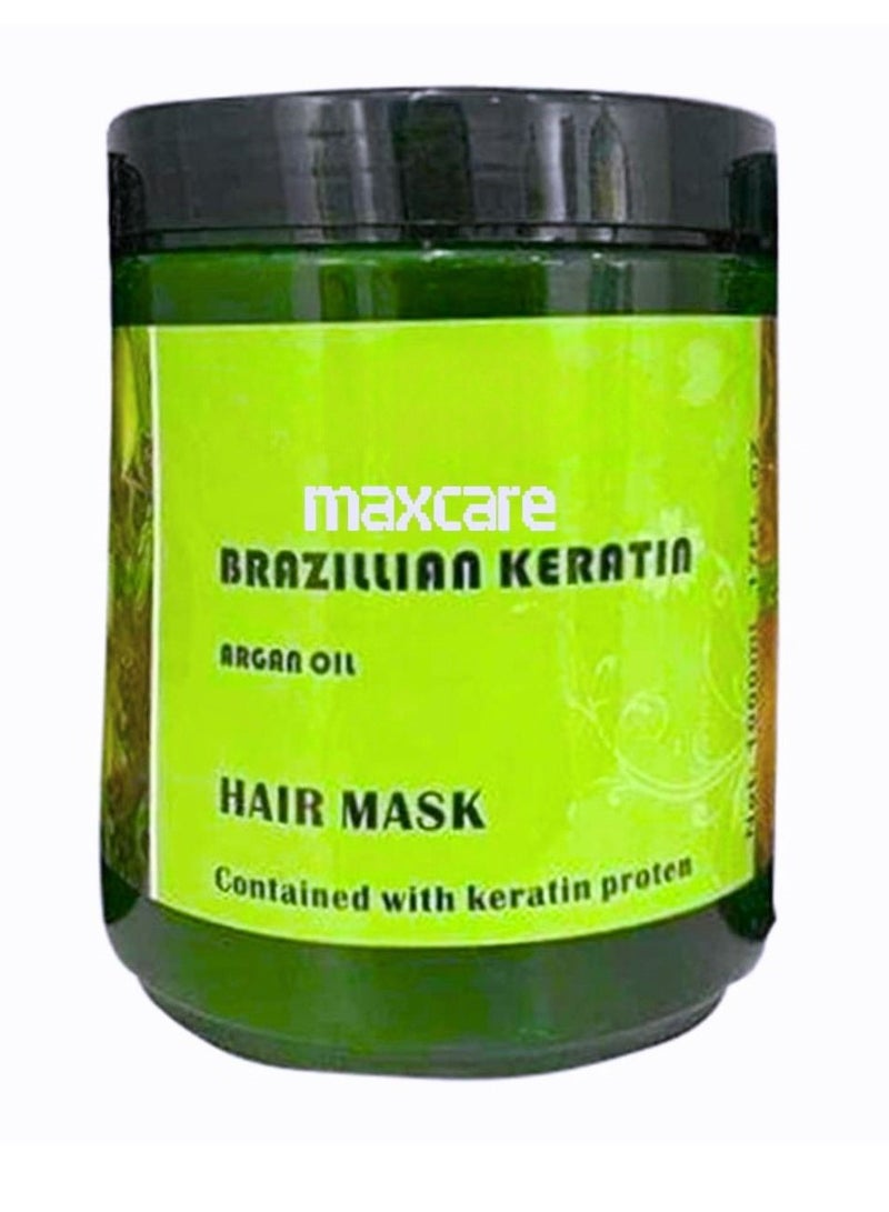 Maxcare Brazilian Keratin Hair Mask With Argan Oil 1000ml