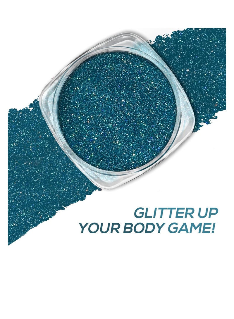 RENEE Stars Face and Body Glitter Blue 5 Gm SafeSkin Friendly Cruelty Free Light Reflecting Sparkle  Long Lasting  Lightweight Makeup Look for Parties Music Festival  Easy to Apply and Remove