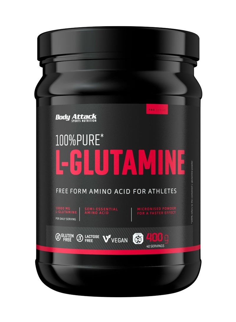 100% Pure L-Glutamine 400g
