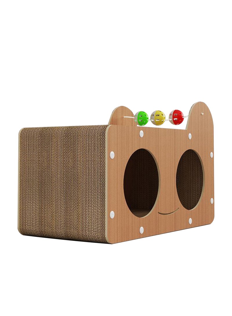 New Cat Scratcher and Bed 2-in-1, Durable and Versatile Enlarged Space for Play and Rest