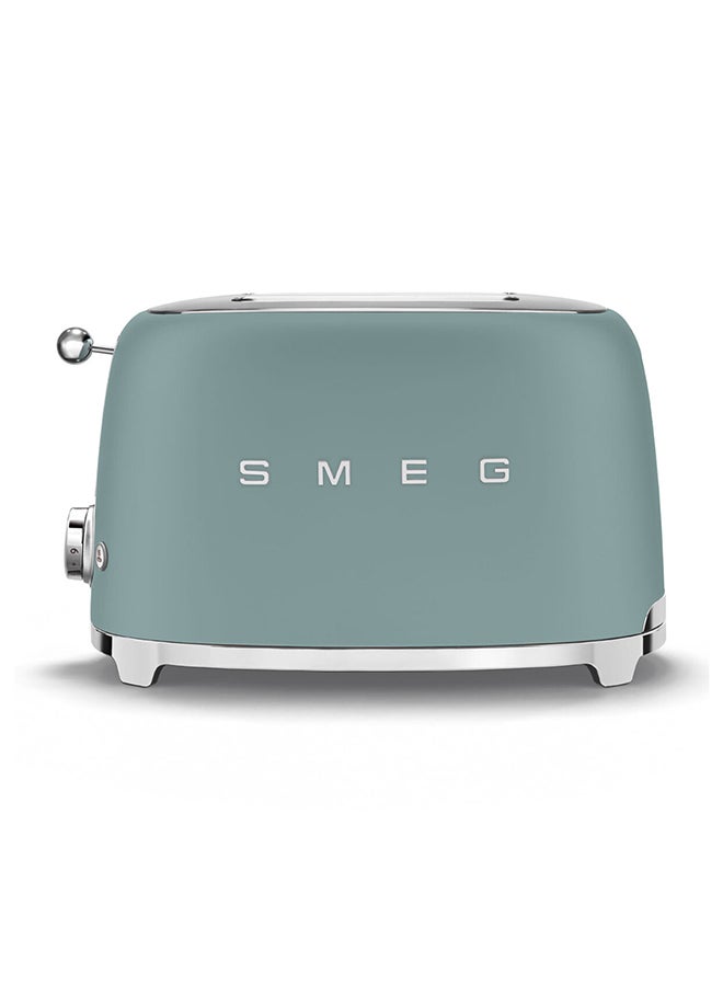 50s Retro Style 2 Slice Toaster 950 W TSF01EGMAU Emerald Green