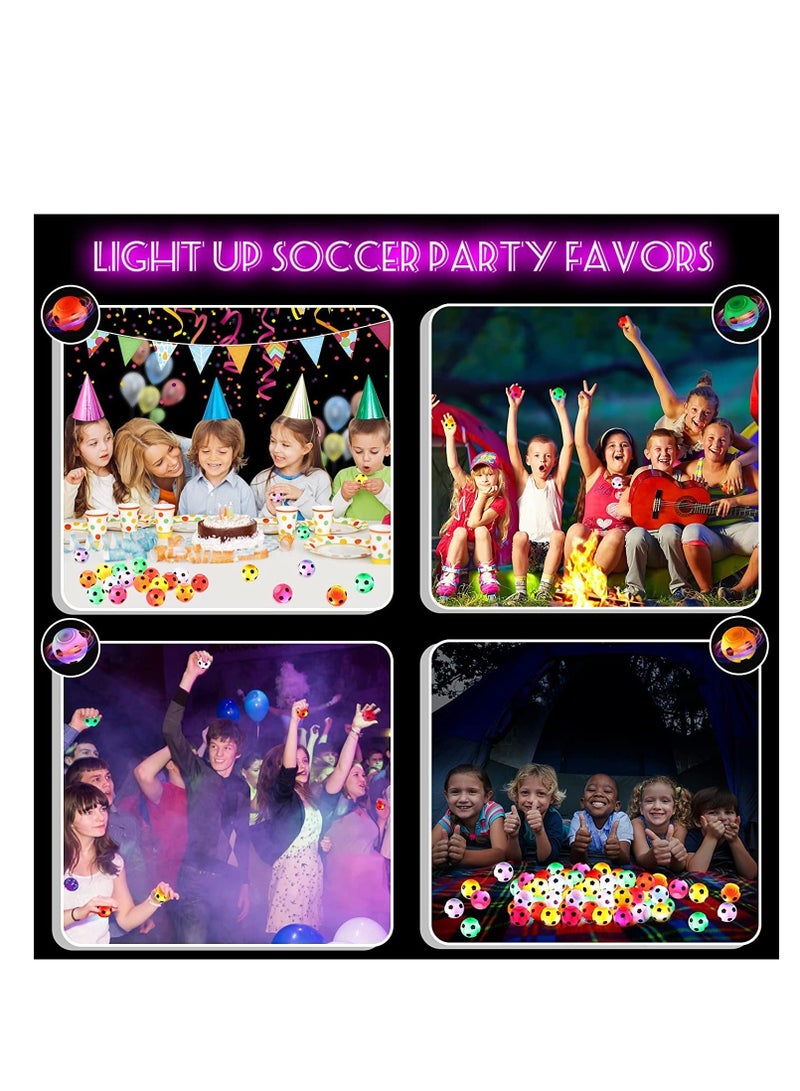 Soccer Party Favors Light Up Fidget Spinner Soccer Ball Toys Soccer Basket Stuffers Gifts Toy for Classroom Prizes Return Gifts for Kids Birthday Party Party Favors
