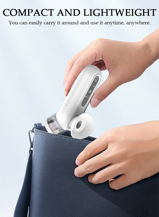 Heated Eye Mist Sprayer for Dry Eyes, Rechargeable Eye Mister with Moist Heat to Relief MGD, Blepharitis, Stye, Chalazion,Portable Heated Eye Steamer Humidifier for Eye Skin Care Women & Men in Office