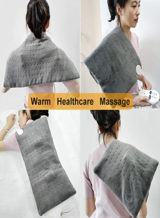 Massaging Weighted Heating Pad With 9 Relaxing Combinations