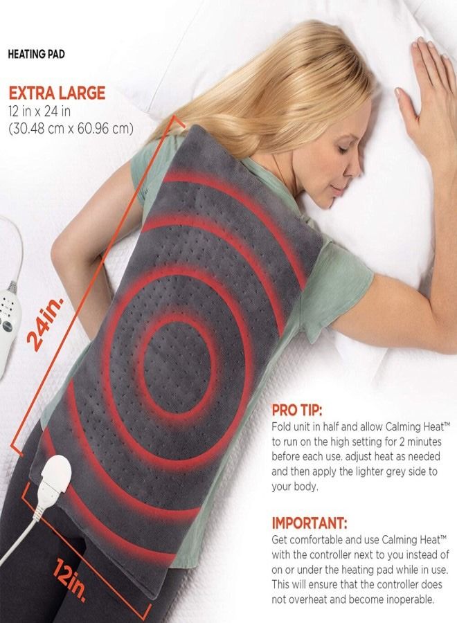 Massaging Weighted Heating Pad With 9 Relaxing Combinations