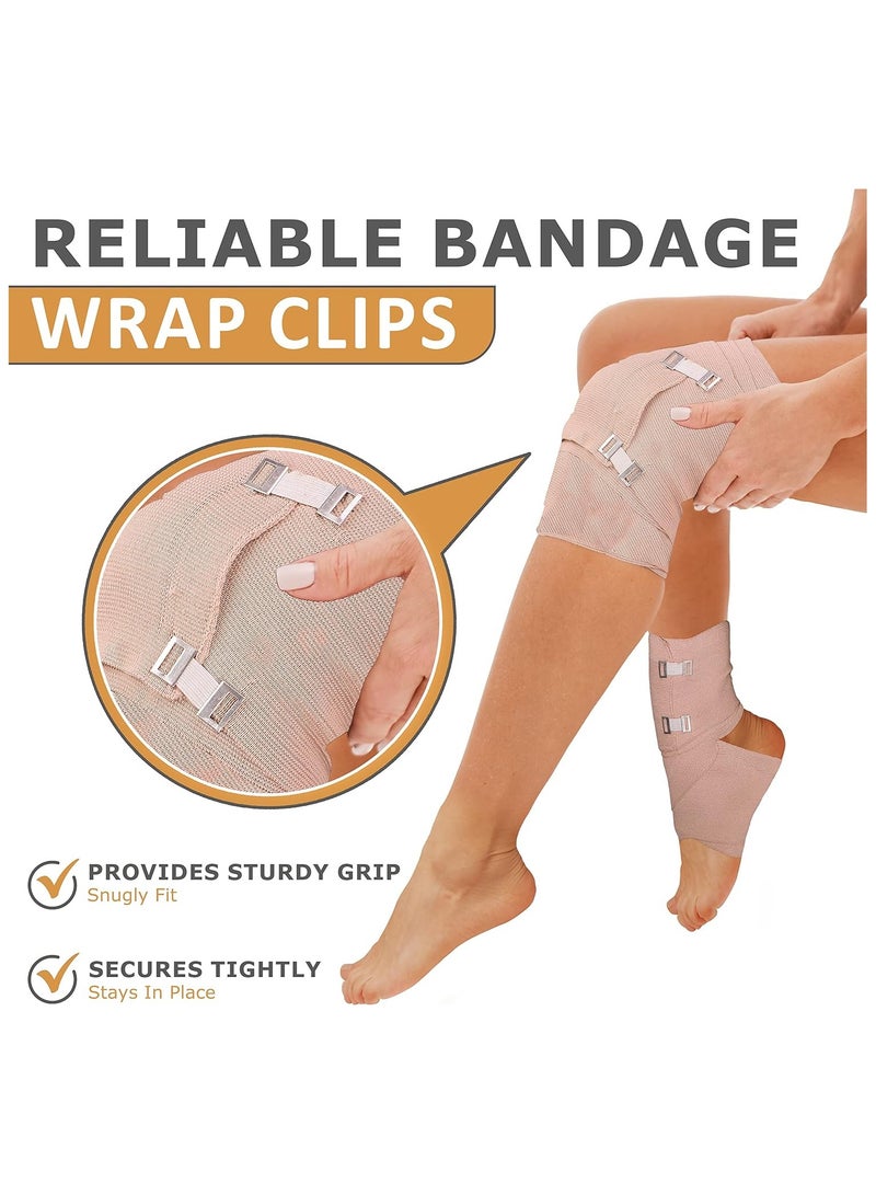 Medical Elastic Bandage Wrap – 4 Pack