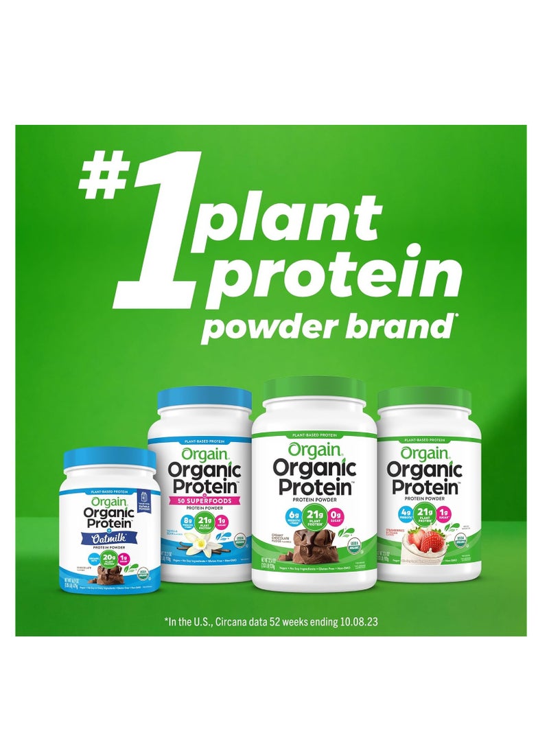 Orgain Organic Superfoods Protein Powder 1.12lb Creamy Chocolate Fudge