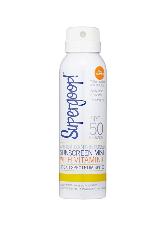 Antioxidant-Infused Sunscreen Mist SPF50