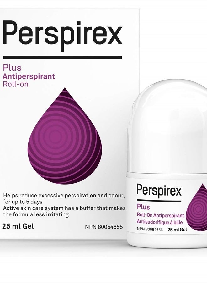 Perspirex Plus Clinical Strength Deodorant for Women and Men with Excessive Sweating – Unscented Antiperspirant