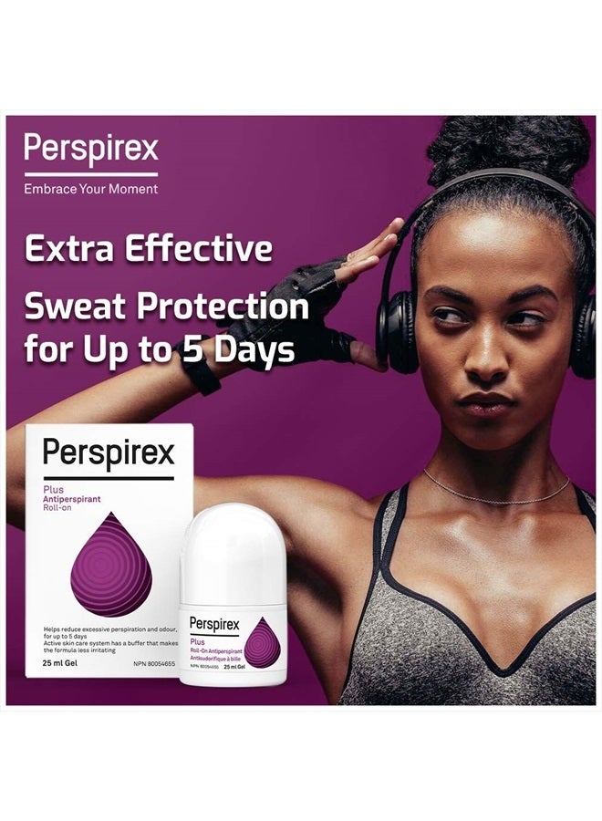 Perspirex Plus Clinical Strength Deodorant for Women and Men with Excessive Sweating – Unscented Antiperspirant