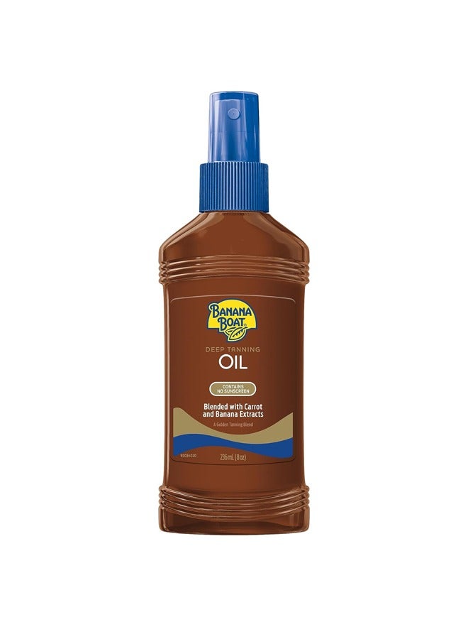 Banana Boat Deep Tanning Oil: Golden Tanning Blend with Carrot and Banana Extracts 236 ML