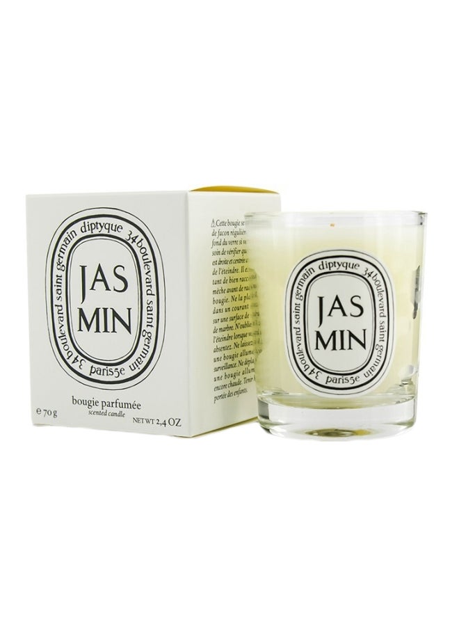 Jasmine Scented Candle White