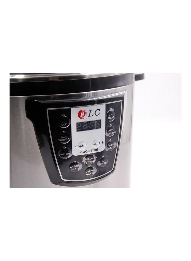 DLC Electric Pressure Cooker 4 LTR 800W DLC-3017-4 Silver/Black 4.0 L 800.0 W DLC-3017-4 Silver