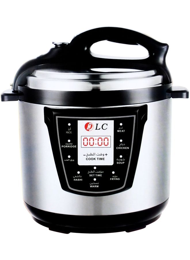 Electric Pressure Cooker 6.0 L 1000.0 W DLC-38900-6 Silver/Black