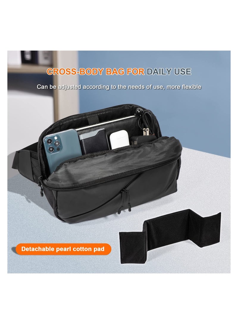 Carrying Case for Steam Deck/ASUS ROG Ally Handheld and Accessories, Storage Bag with Multi-Pockets Fit Console, AC Adapter, Dock Station, Lightweight Bag for Travel