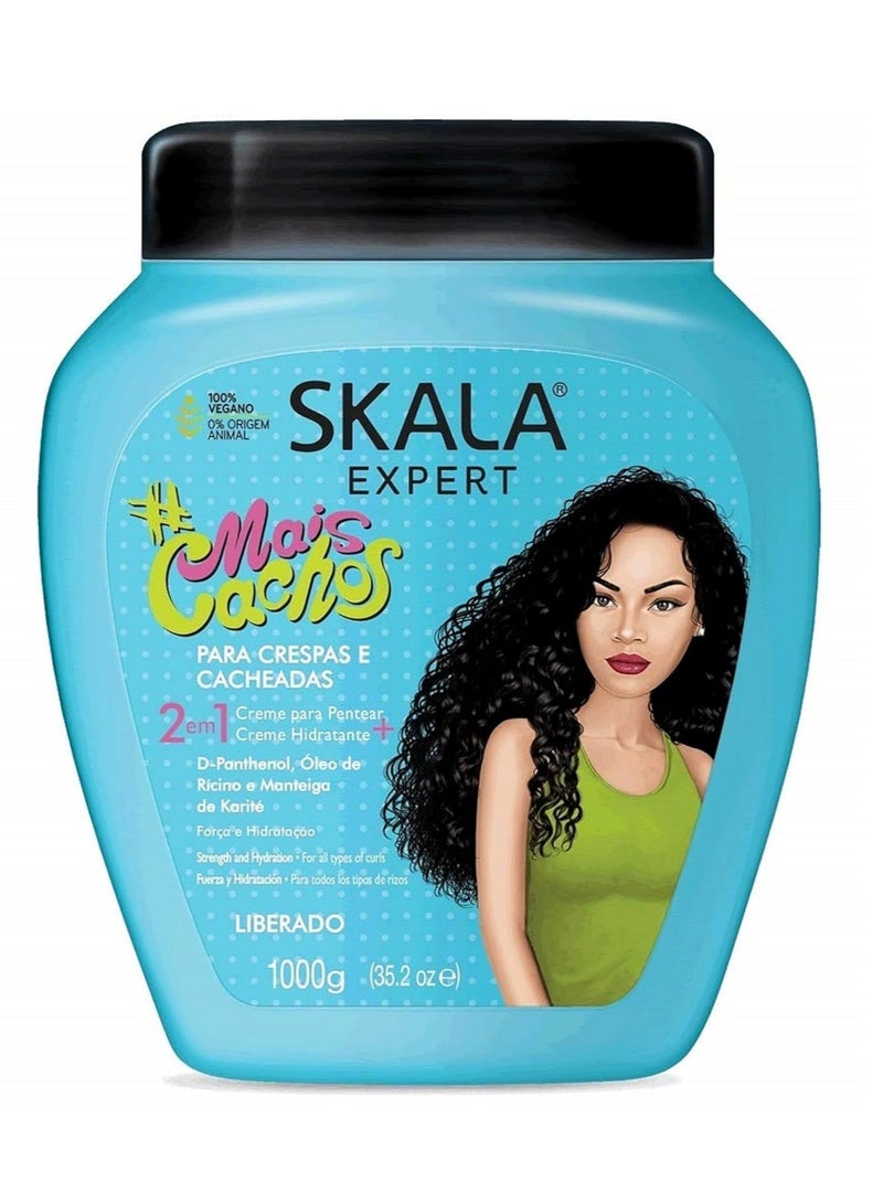 SKALA Expert Mais Cachos 2 IN 1 Conditioning Treatment Cream 1000 G