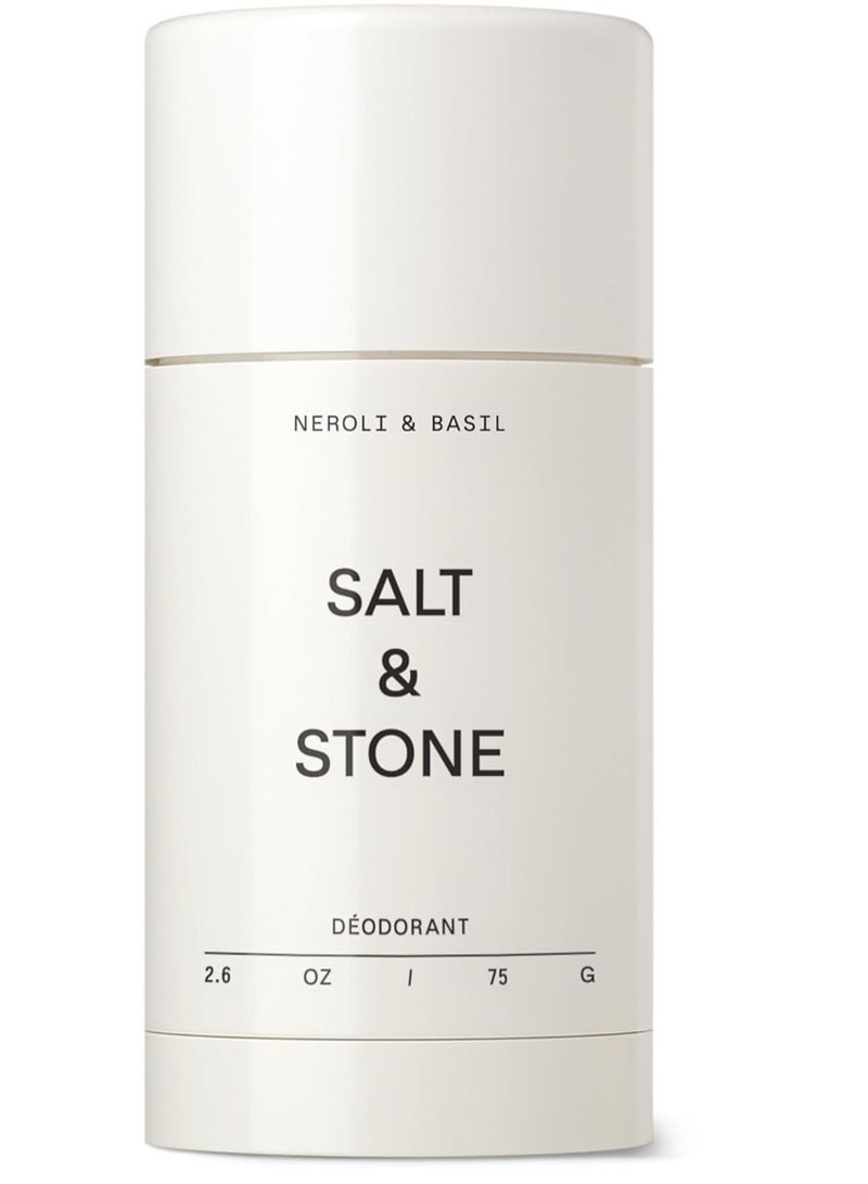 Salt & Stone Neroli & Basil Extra Strength Aluminum Free Deodorant 75g