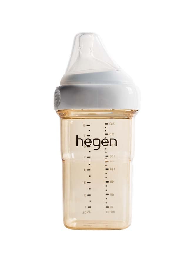Feeding Bottle PPSU with Medium Flow Teat, 3 to 6 Months - 240 ml