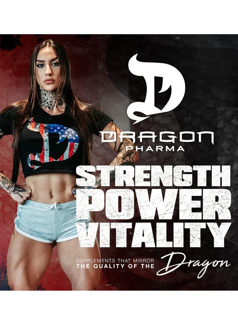 Dragon Pharma Venom Pre-Workout 196g Watermelon Flavor 40 Serving