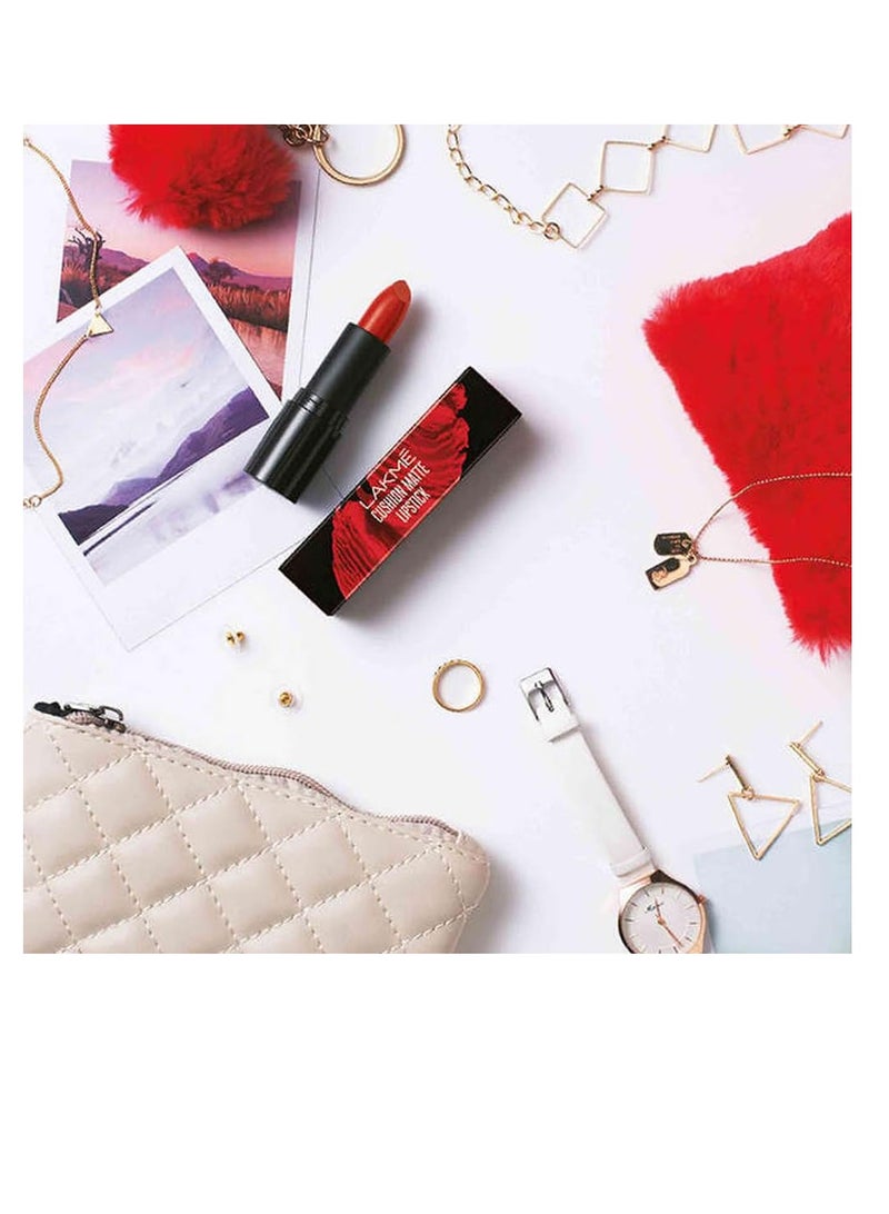 Lakme Cushion Matte Lipstick Red Rose 4.5 gm