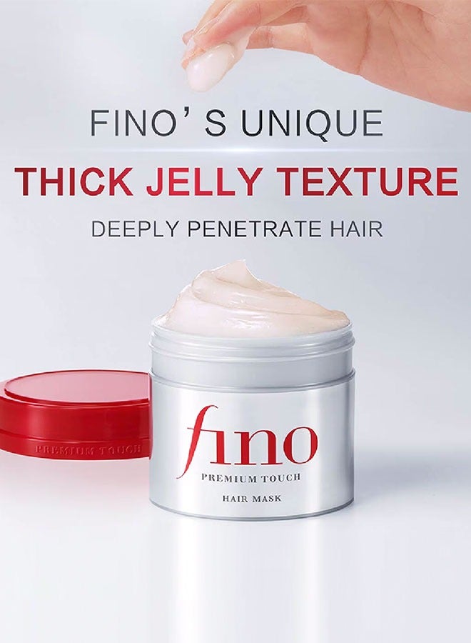 Fino Premium Touch Hair Treatment Mask 230g, Repair & Revitalize Damaged Hair (Made in Japan)