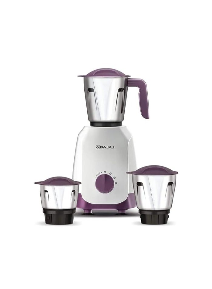 New 750W Mixer Grinder with Centrifugal Juicer, 3 Jars for Liquidizing, Wet & Dry Grinding, High-Performance Motor, Stainless Steel Blades | Easy & Efficient Juicing 2.9 L 750 W Ninja Series White/Purple