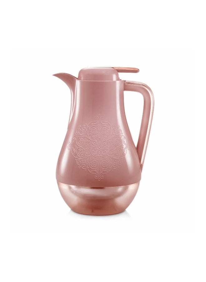 Arabesque Vacuum 1L Jug, Rose