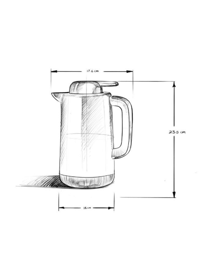 Luce Vacuum 0.75L Jug, Rose