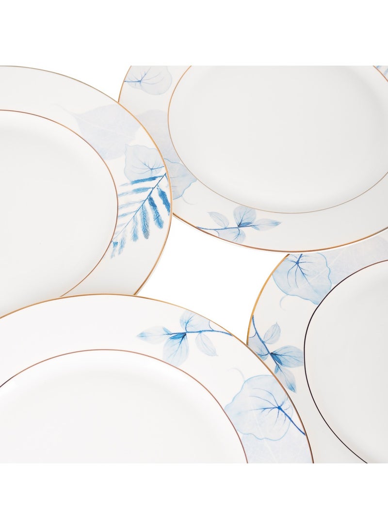 4-Piece Plates Lyon 27cm Tableware Lyon Series, Porcelain Plate For Serving, Main Courses And Meals, Scratch Resistant, Kitchen Tableware
