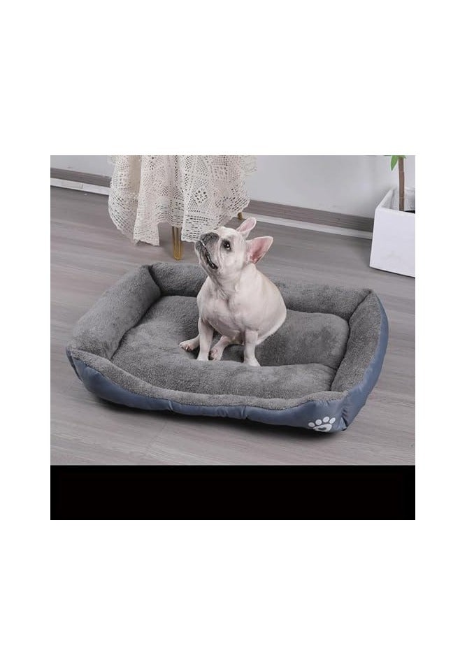 COOLBABY Dog Beds for Large Dogs, Rectangle Washable Pet Mattress Comfortable and Breathable Large Dog Bed