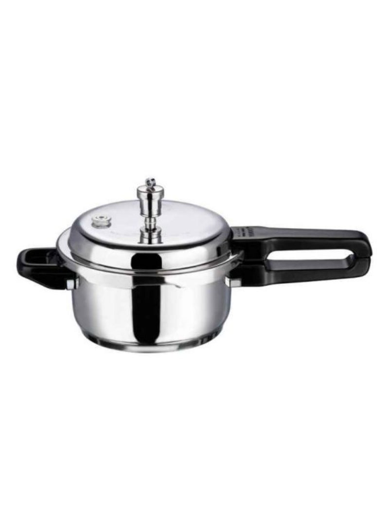 Steel Induction Pressure Cooker Outer Lid 2 Litre Capacity