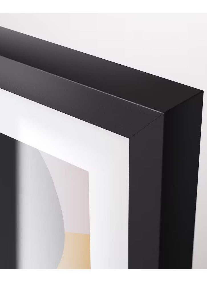 RÖDALM Frame, black, 40x50 cm