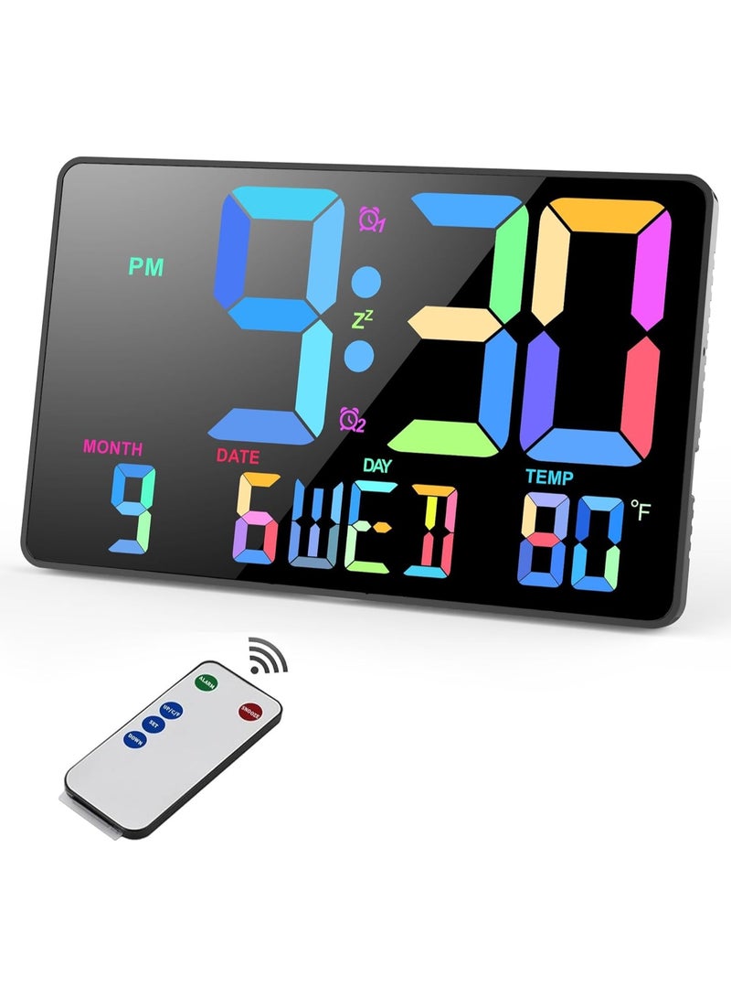Digital Wall Clock, 10.98