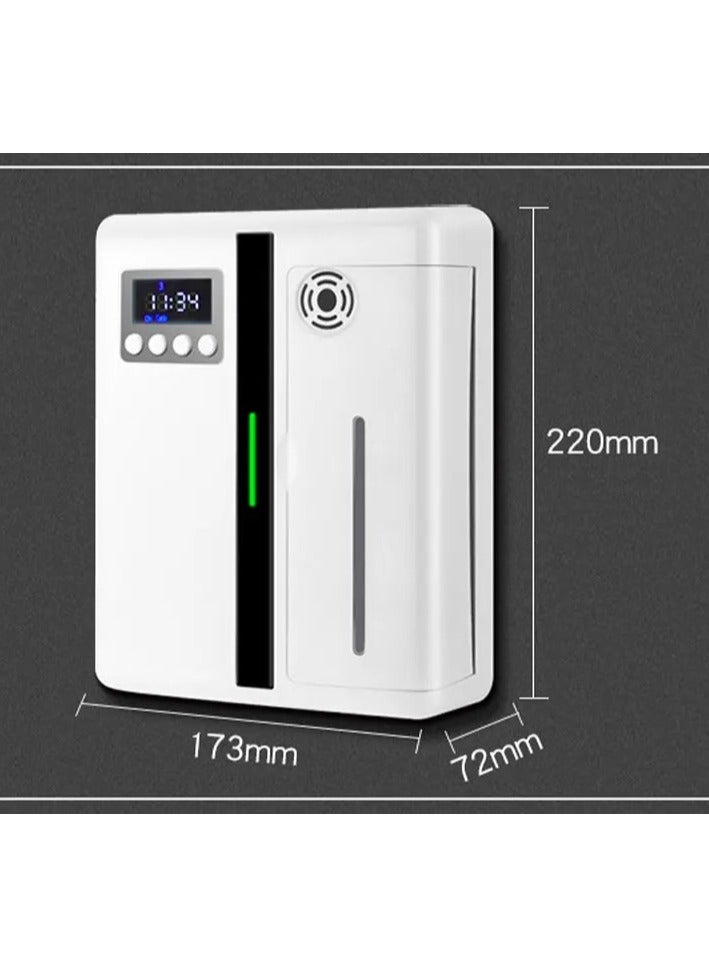 Scent Machine Aroma Diffuser Wall Mounted Hotel 160ML Aroma Diffuser With Fan Inside For Large Area Hotel Lobby Home Fragrance