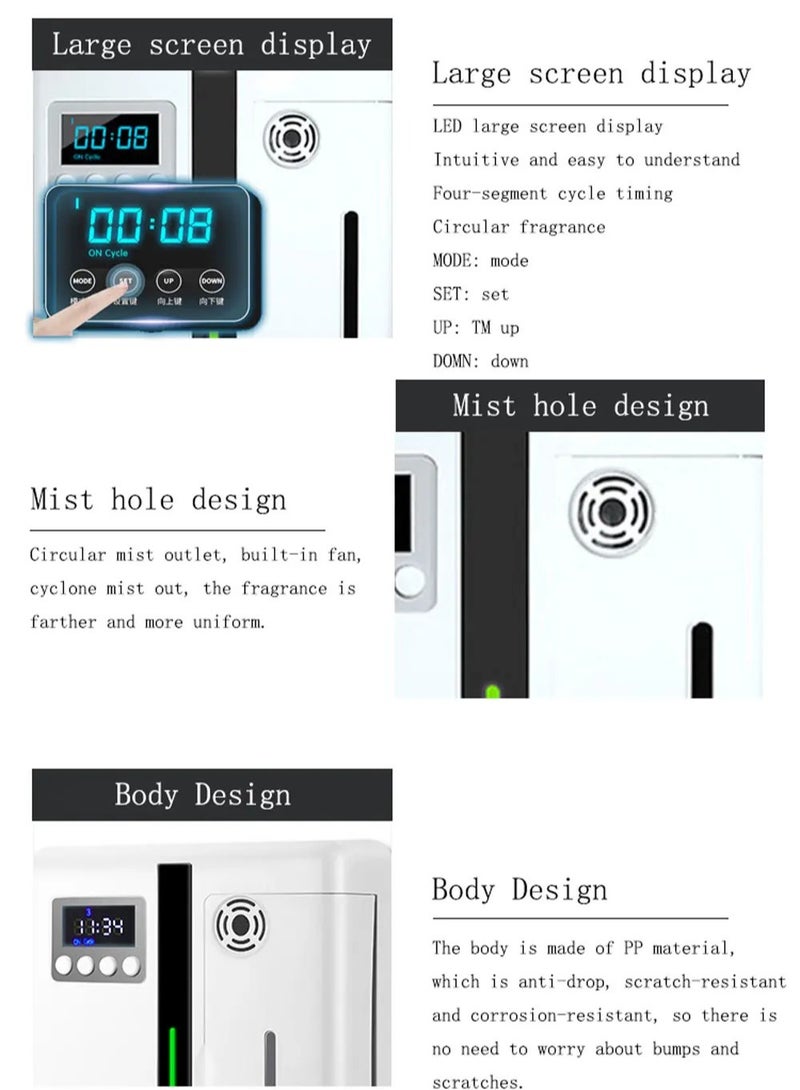 Commercial Aromatherapy Machine Automatic Sprayer Hotel Smart Aroma Diffuser Exhibition Hall Club KTV Essential Oil Aromatherapy Machine Wholesale