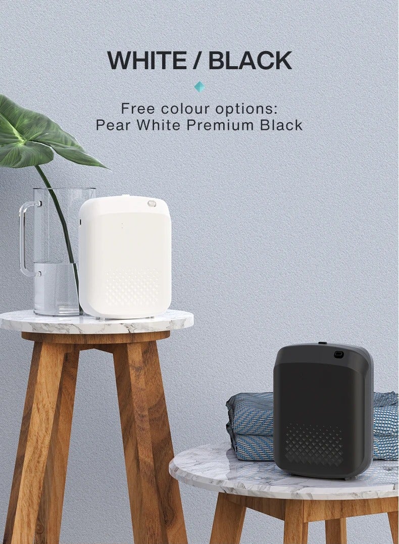 2 Pcs Smart BT Scent Diffuser Machine for Home, Bluetooth Essential Oil Diffuser for Aromatherapy, Nebulizing Diffusion System, Fragrance Diffuser for Office, Spa, Large Room 400ML