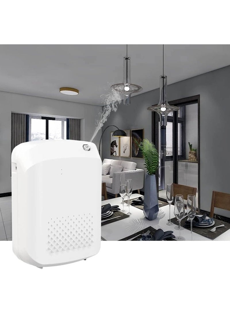 2 Pcs Smart BT Scent Diffuser Machine for Home, Bluetooth Essential Oil Diffuser for Aromatherapy, Nebulizing Diffusion System, Fragrance Diffuser for Office, Spa, Large Room 400ML