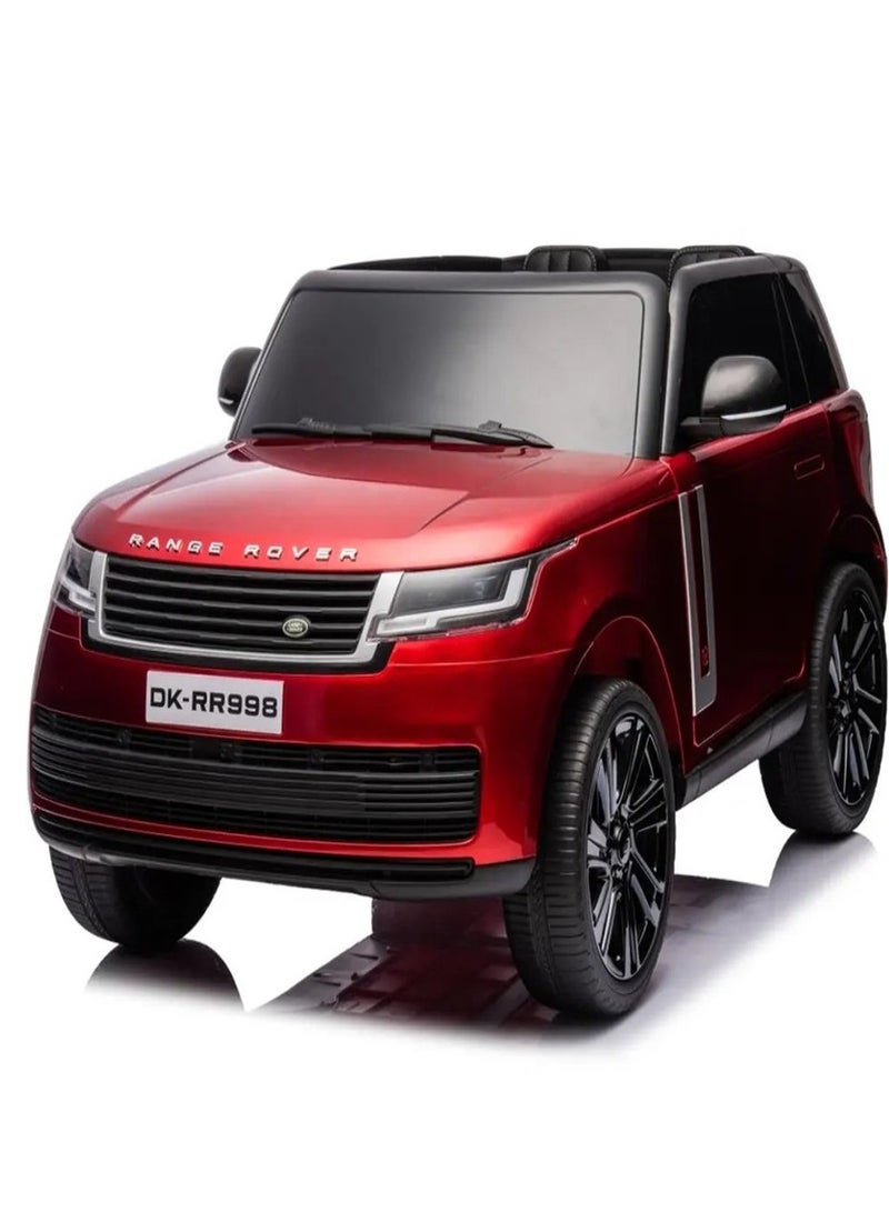 Range Rover Official Licenced Kids Electric Ride On Toy SUV Car With Remote Control Best Gift For Kids 12V - Painting Red