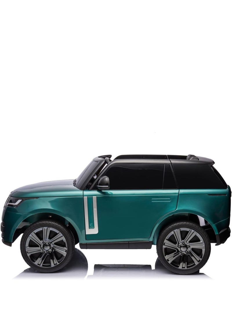 Range Rover Official Licensed Kids Electric Ride On Toy SUV  Car With Remote Control Best Gift For Kids 12V - Painting Green