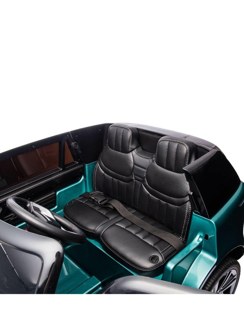 Range Rover Official Licensed Kids Electric Ride On Toy SUV  Car With Remote Control Best Gift For Kids 12V - Painting Green