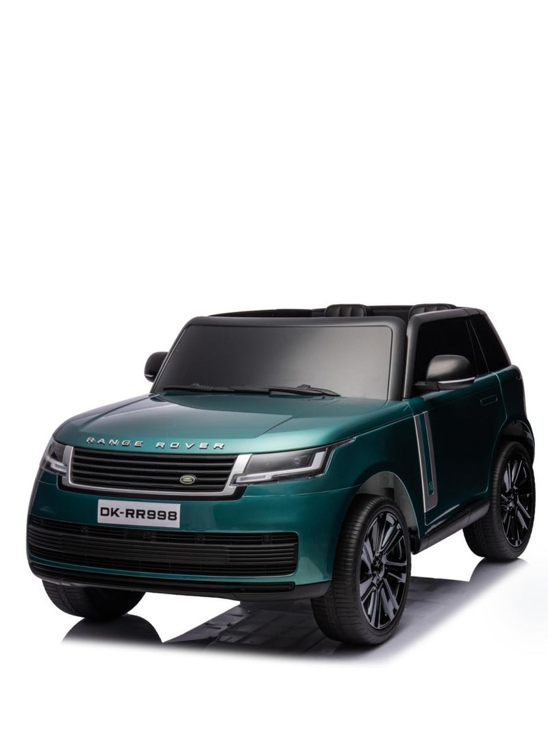 Range Rover Official Licensed Kids Electric Ride On Toy SUV  Car With Remote Control Best Gift For Kids 12V - Painting Green