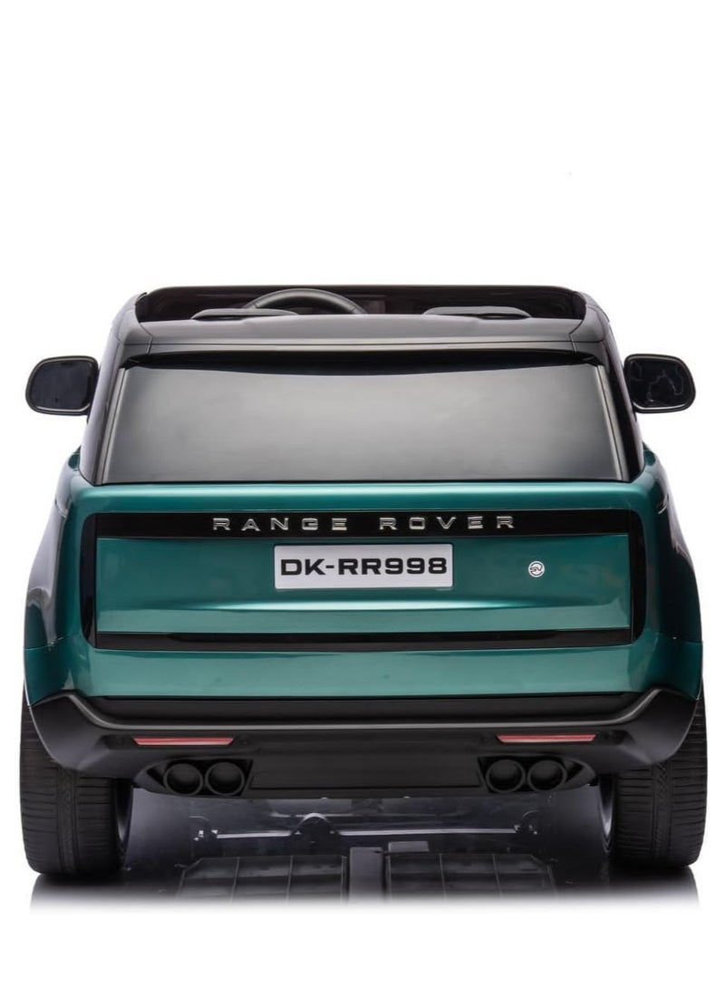 Range Rover Official Licensed Kids Electric Ride On Toy SUV  Car With Remote Control Best Gift For Kids 12V - Painting Green