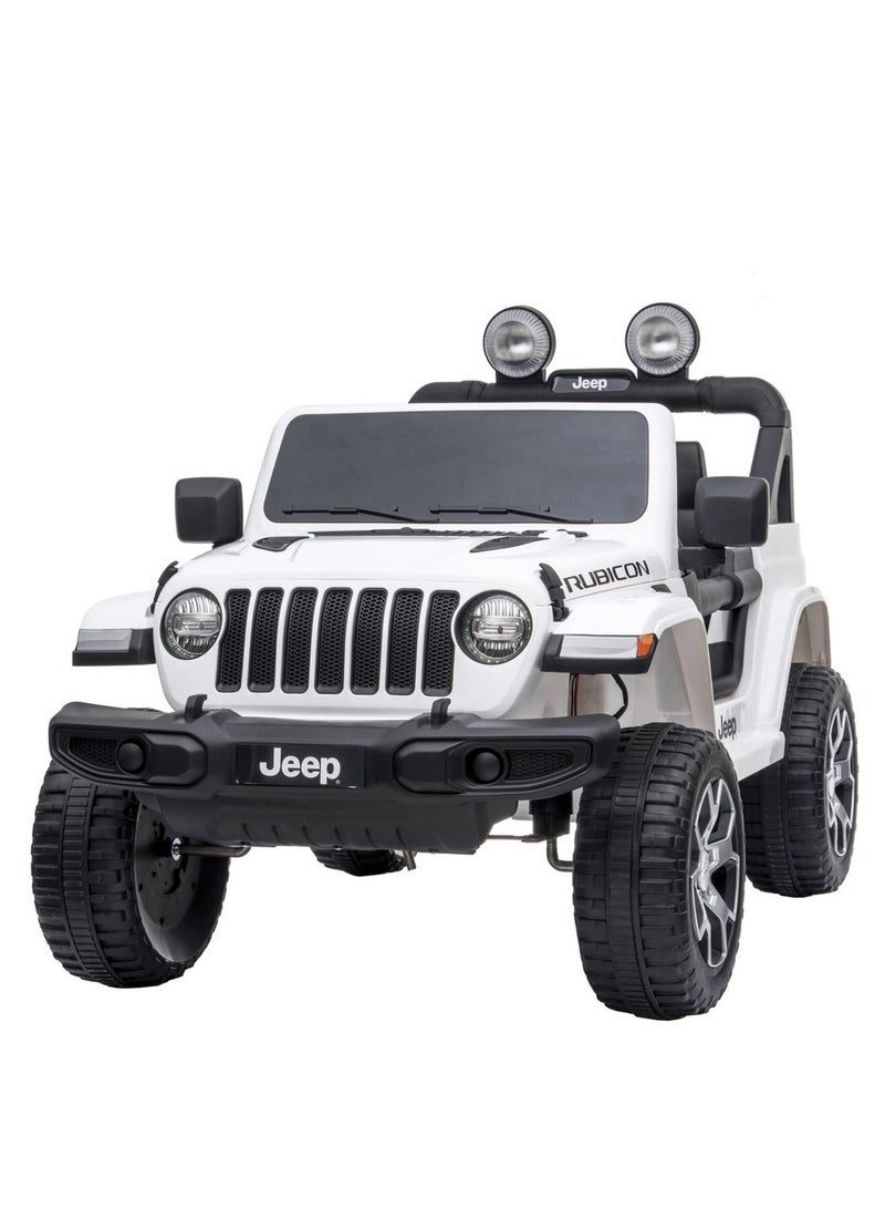 Jeep Kids Rideon Rubicon -White