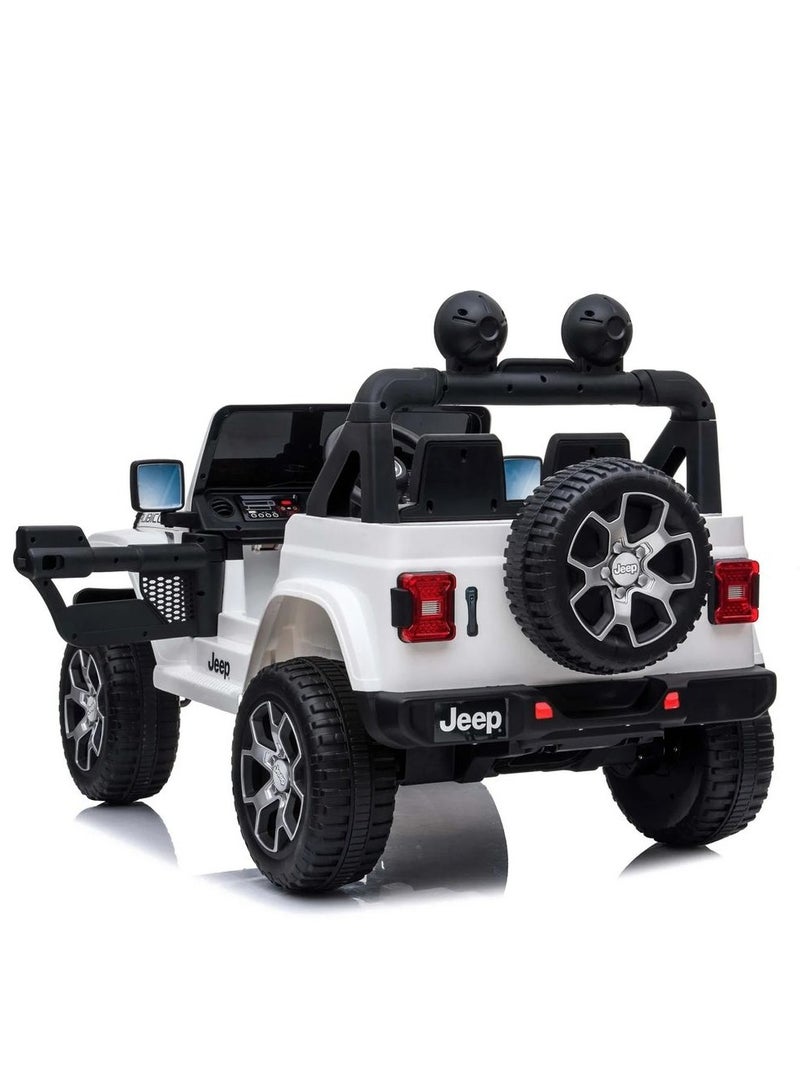 Jeep Kids Rideon Rubicon -White