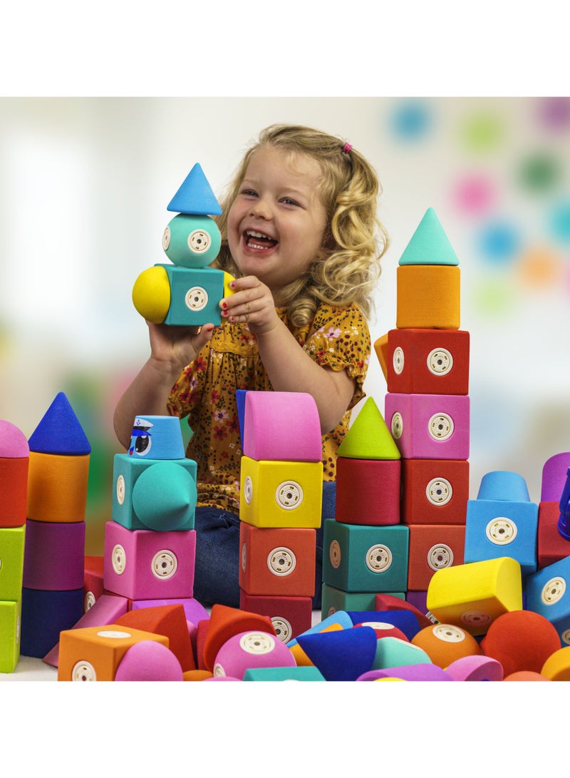 BLOCKAROO MAGNETIC FOAM BLOCKS -SMALL -BOAT