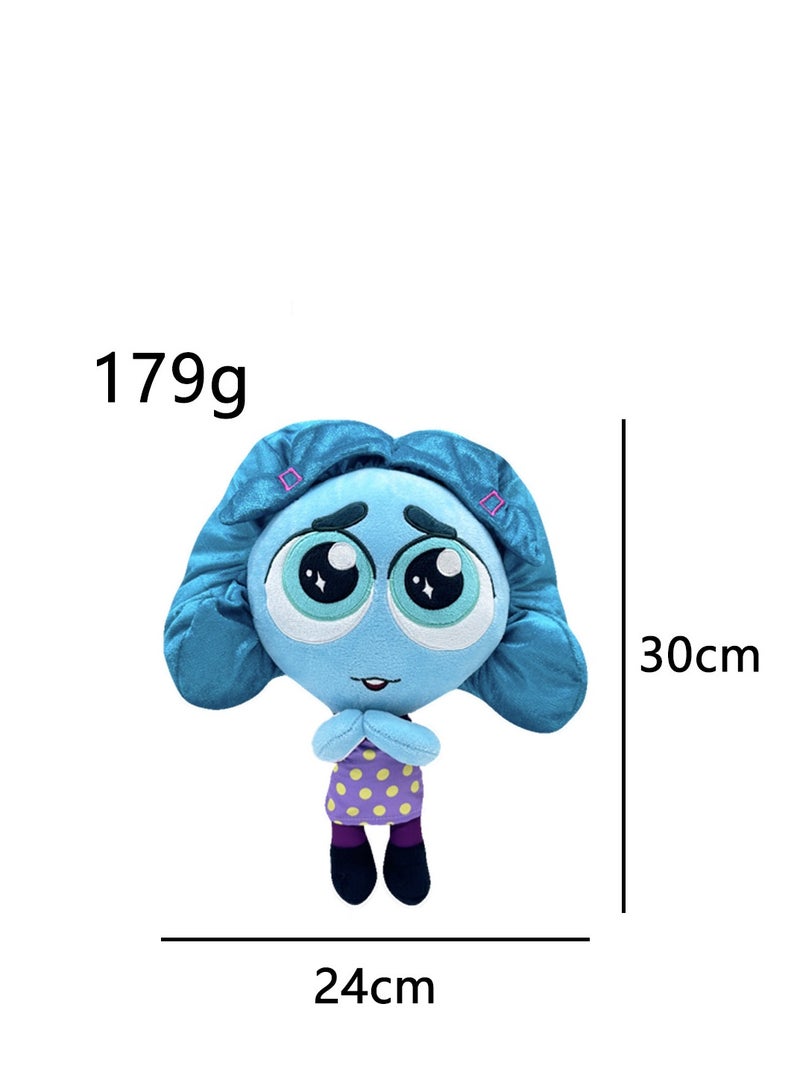 Cute Inside Out 2 Plush  Toy for Movie Fans Gift, Soft Stuffed Figure Doll for Kids and Adults  Great Birthday  Choice for Boys Girls