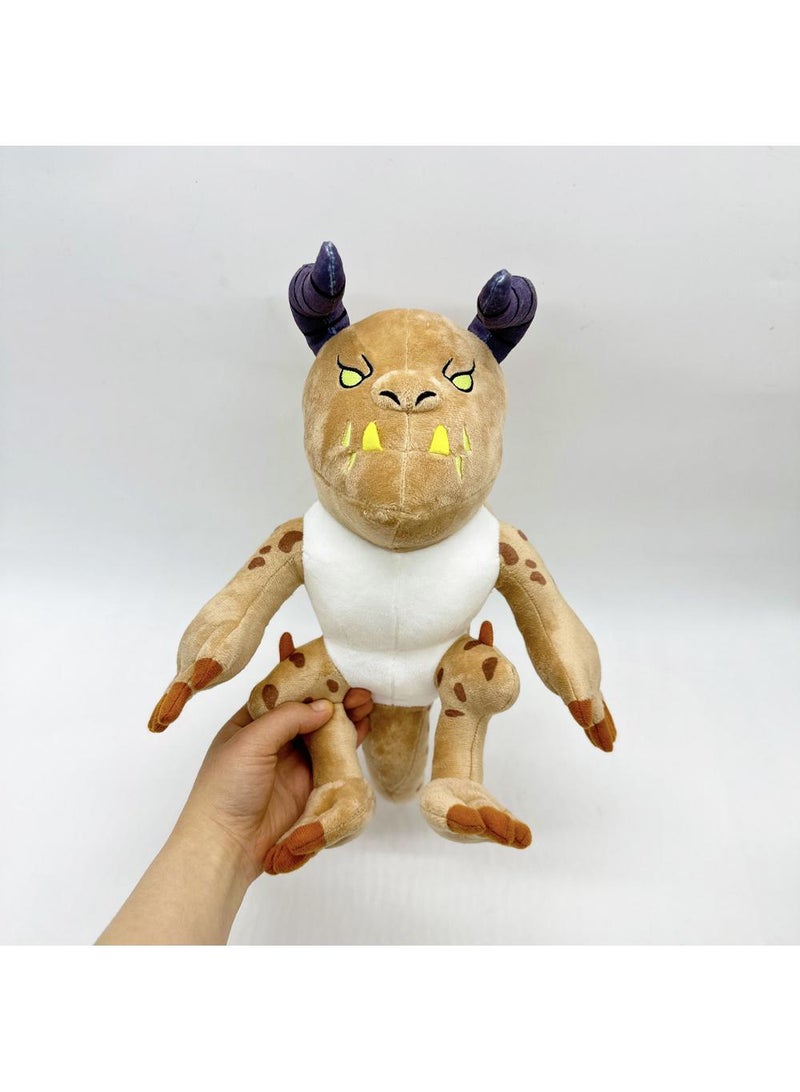 1 Pcs Fallout Vault Cattle Plush Toy 27cm Idea Toy Gift For Fans Horror Stuffed Figure Doll For Kids And Adults Great Birthday Stuffers For Boys Girls