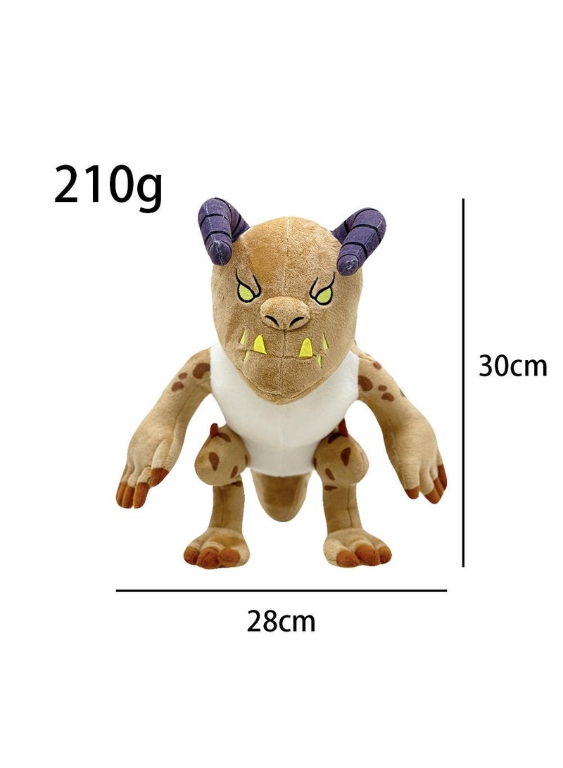 1 Pcs Fallout Vault Cattle Plush Toy 27cm Idea Toy Gift For Fans Horror Stuffed Figure Doll For Kids And Adults Great Birthday Stuffers For Boys Girls